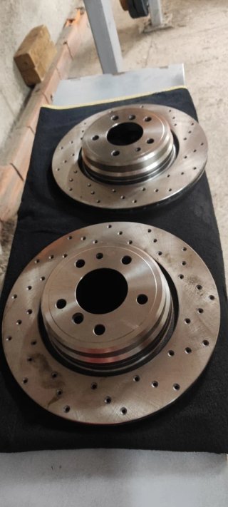Discos Freno BMW M3 E46 Traseros