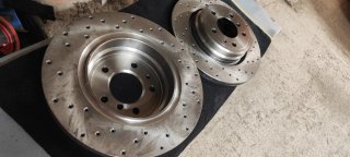 Discos Freno BMW M3 E46 Traseros