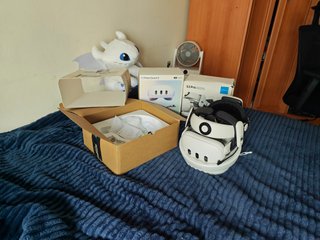 Meta Quest 3 512GB + BOBOVR S3 Pro + base PrismXR