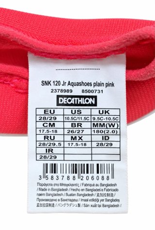 Zapatillas Agua Decathlon Aquashoes 120 T. 28/29