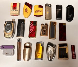 19 accendini vintage da collezione