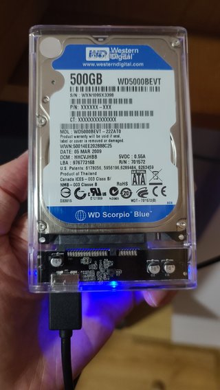 Disco Duro Externo Western Digital 500GB