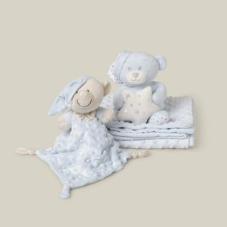 Set de Regalo Bebé: Peluche, Manta y Dou Dou