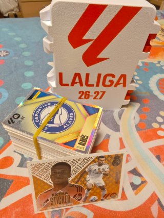 Lote 300 Cromos LaLiga 26/27 + Mbappé Bronce