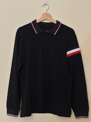 Moncler Polo Manga Larga Vintage Premium Talla L