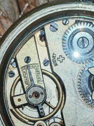 Reloj de bolsillo antiguo Narcisse