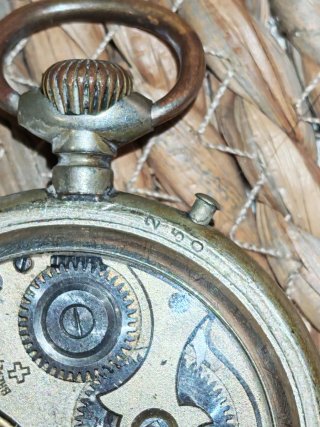 Reloj de bolsillo antiguo Narcisse