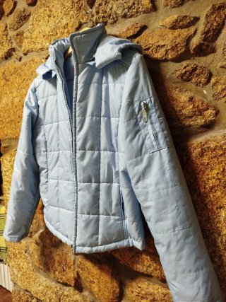 Cazadora Acolchada Azul