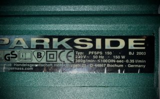 Pistola de Pintar Parkside 150W NUEVA SIN ESTRENAR