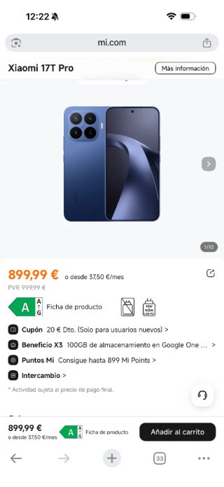 XIAOMI 17T PRO 512GB//NUEVO!!GARANTÍA!!CAMBIOS!!
