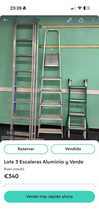 2 escaleras