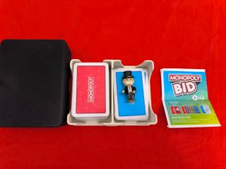 Juego de cartas Monopoly Bid