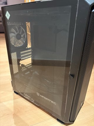 Caja Torre PC Negra NFORTEC
