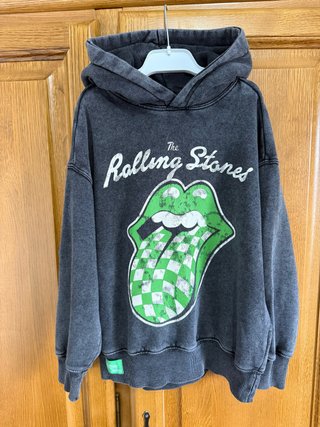Sudadera Zara Rolling Stones Niño