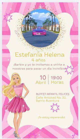 Invitaciones virtuales para cumpleaños