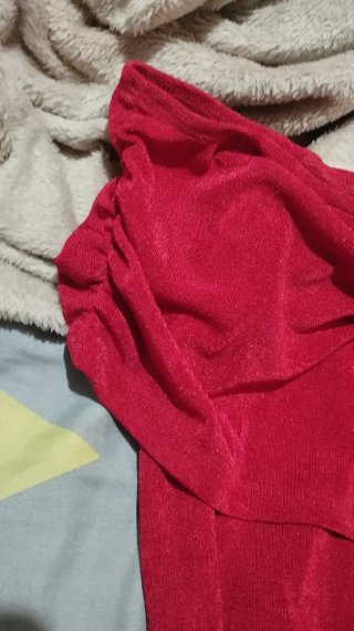 Vestido SHEINBAE rojo brillante