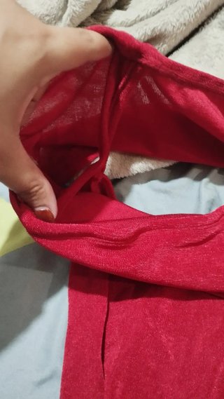 Vestido SHEINBAE rojo brillante