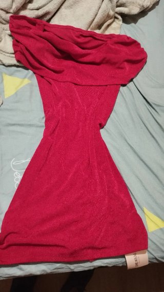 Vestido SHEINBAE rojo brillante