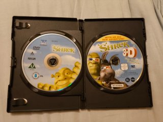 DVD Shrek + 3D La Historia Continúa