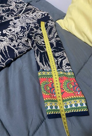 Vestido moda francesa estampado otoño talla única