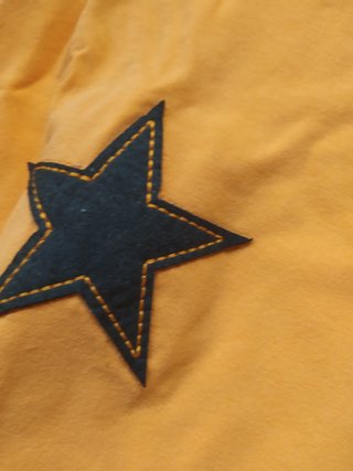 Maglia Welter Arancione Manica Lunga Stella