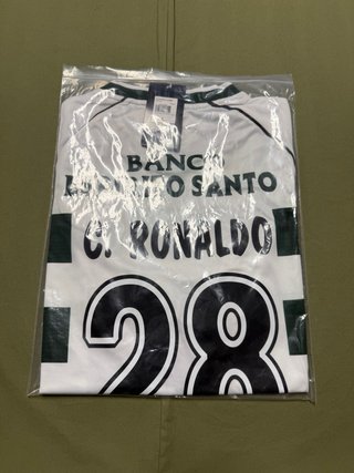 Camisola Sporting 2003/04 C. Ronaldo #28 Reebok-L