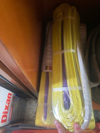 Fascia di sollevamento piatta in poliestere