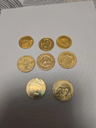Lotto 8 Monete degli anni 80-90