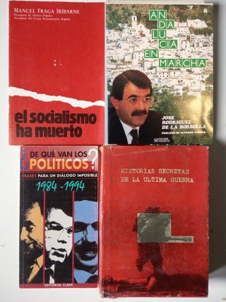 Libros de política antiguos