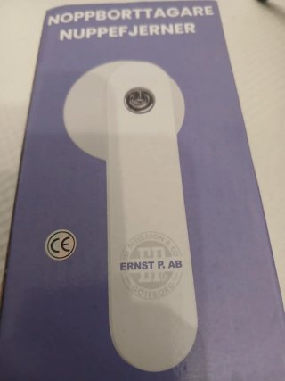 Quitapelusas portátil Ernst P. AB