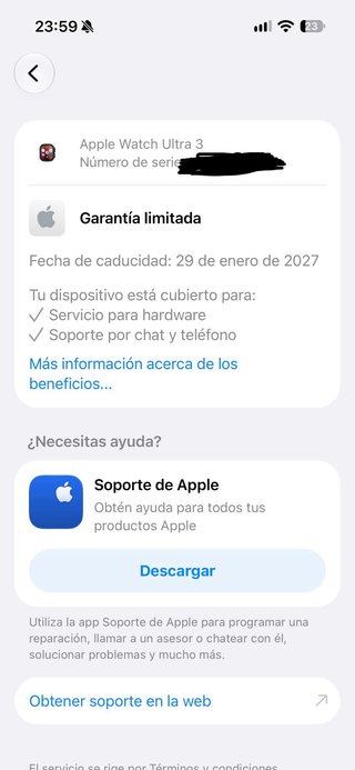 Apple Watch Ultra 3 Black 49mm Black Band Ocean
