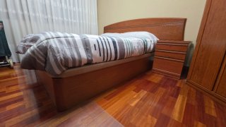Conjunto de Dormitorio Madera