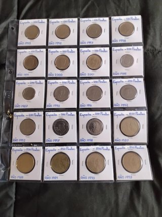 Lote 20 monedas España variadas