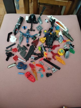 Lote Piezas Lego Bionicle