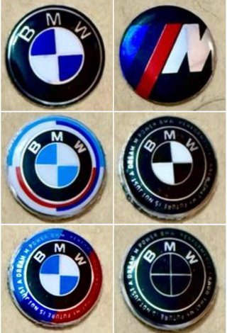 Emblema de llave BMW 11mm aluminio (precio unidad)