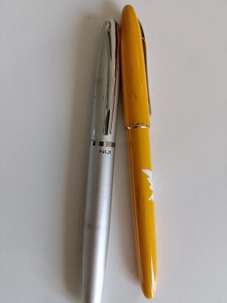 Set 2 Penne Argento e Giallo