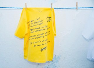 Camiseta Quevedo Amarilla Talla Única