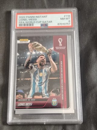 Cromo Lionel Messi Panini 2022 Mundial Qatar