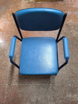 Silla WC acolchada. Ideal para uso diario.