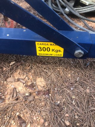 Grúa Pluma de Obra 300kg