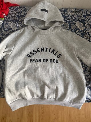 Sudadera Essentials Gris