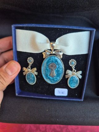 Conjunto baturra artesanal para traje regional