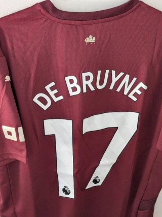 Camiseta Manchester City. De Bruyne. Talla XL