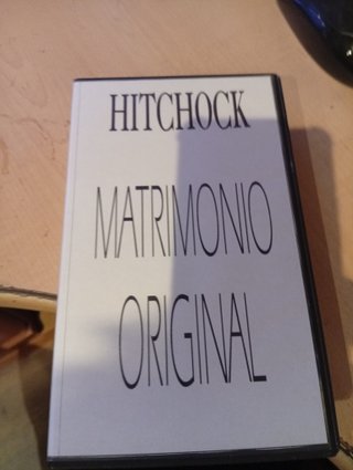 VHS Hitchcock - Matrimonio Original