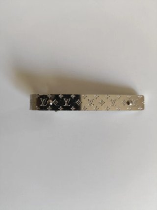Fermacravatta Louis Vuitton Argento