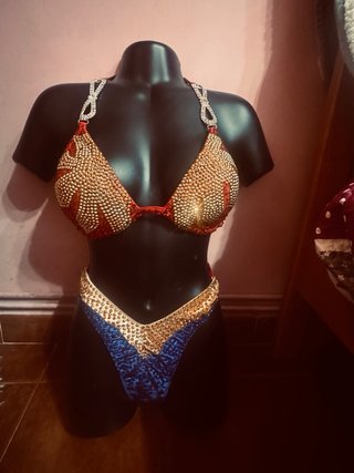 Bikini de Competición Figure Wonder Woman talla 90