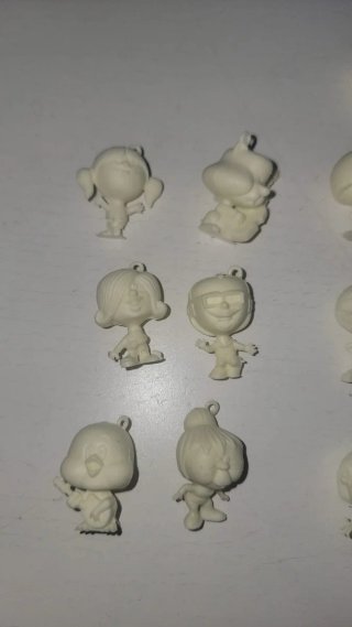 Lote de colección de 16  Figuras Dunkin Cabezones