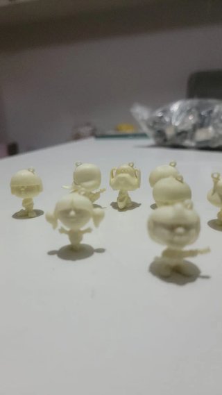 Lote de colección de 16  Figuras Dunkin Cabezones