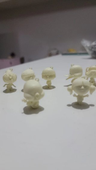Lote de colección de 16  Figuras Dunkin Cabezones