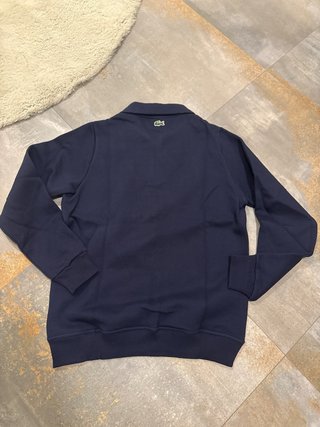Camisola Lacoste azul com fecho